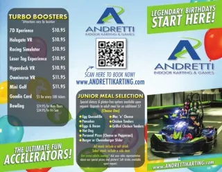 Birthday Party Packages | Andretti Indoor Karting & Games