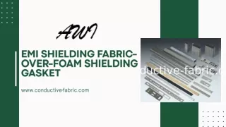 emi shielding fabric-over-foam shielding gasket