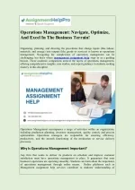 Operations Management, Navigate, Optimize, And Excel In The Business Terrain - slide 1
