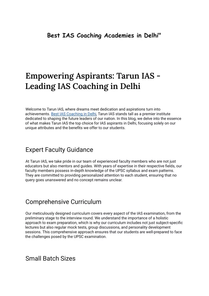 best ias coaching academies in delhi