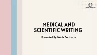 Medical And Scientific Writing Service In Chicago