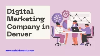 Digital Marketing Company in Denver PPT