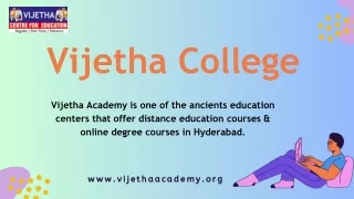 Mca Distance Education Colleges In Hyderabad