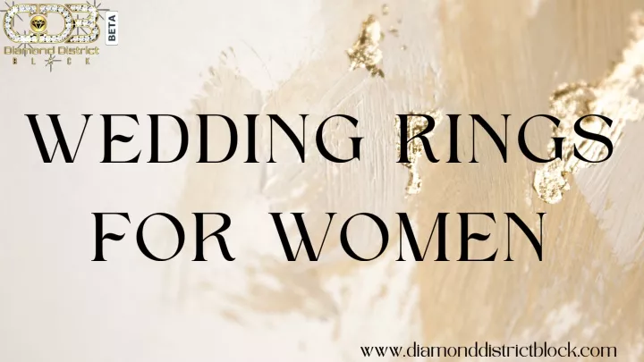 wedding rings for women