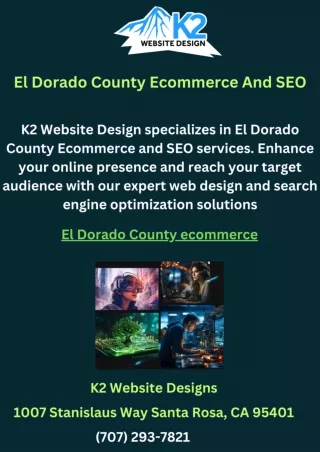 El Dorado County Ecommerce And SEO
