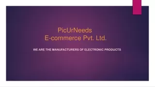 We are The MANUFACTURERS OF ELECTRONIC PRODUCTS