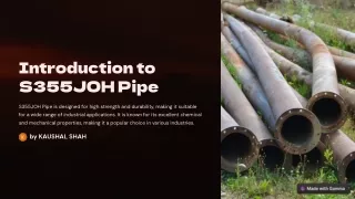 Introduction-to-S355JOH-Pipe