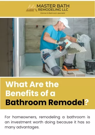 What Are the Benefits of a Bathroom Remodel?