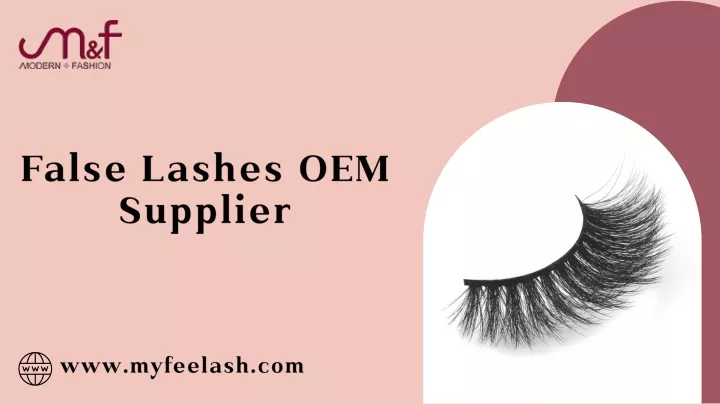 false lashes oem supplier