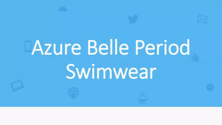 azure belle period swimwear