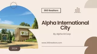 Alpha International City in GT Road Bypass Amritsar - Price, Floor Plan