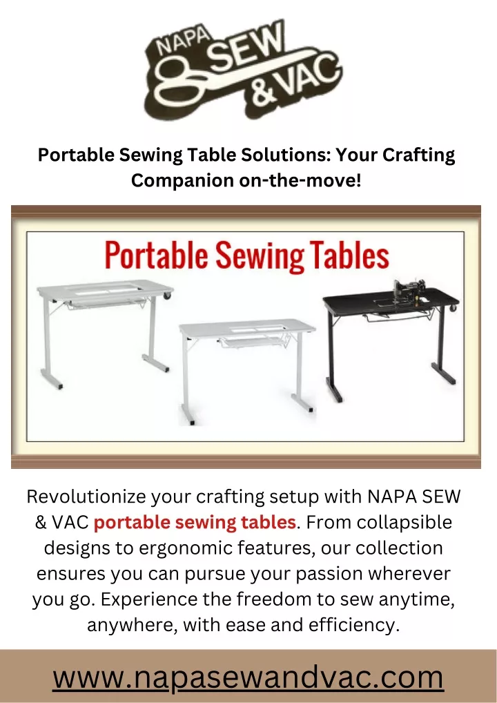 portable sewing table solutions your crafting