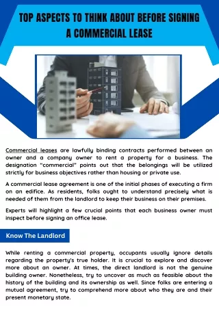 Expert Commercial Lease Solutions Provider