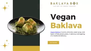 Buy Vegan Baklava | Baklava Box