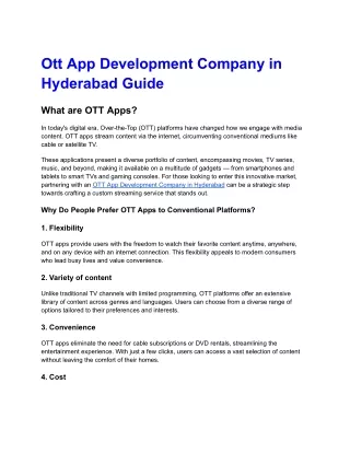 Ott App Development Company in Hyderabad Guide (1)