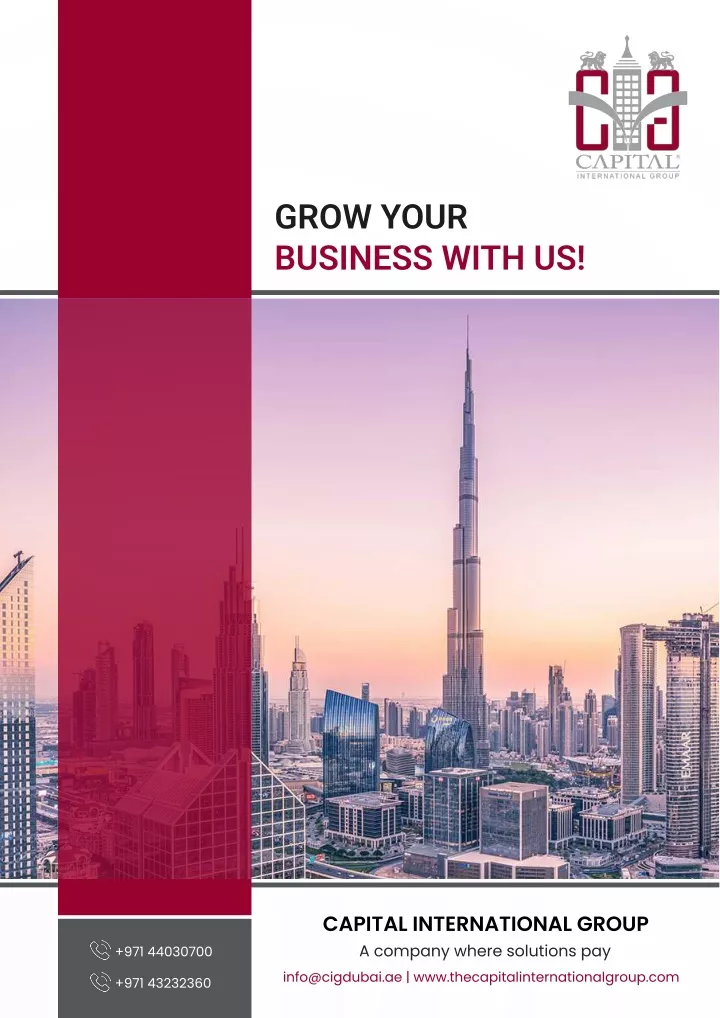 grow your business with us