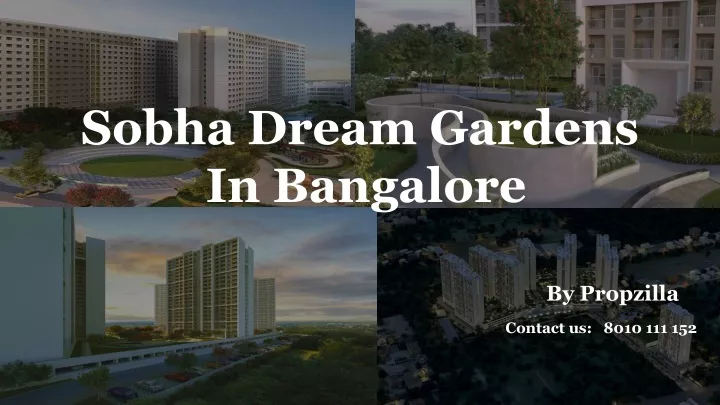 sobha dream gardens in bangalore