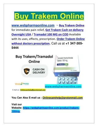 Buy Trakem Online