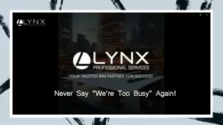 Architectural Outsourcing Services by Lynxpros in the USA