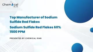 Top Manufacturer of Sodium Sulfide Red Flakes| Sodium Sulfide Red Flakes 60% 150