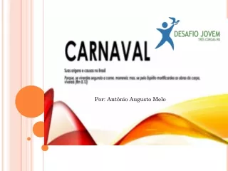 por ant nio augusto melo