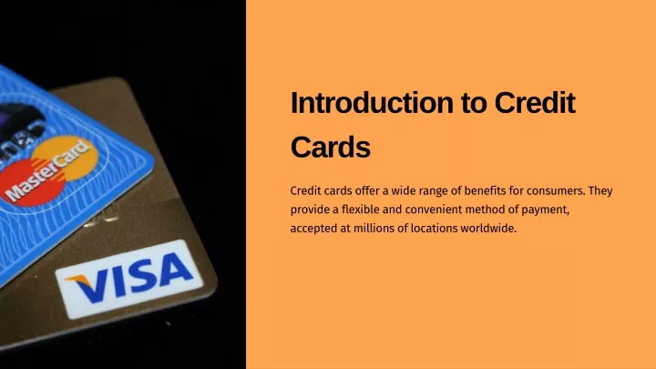 introduction to credit cards
