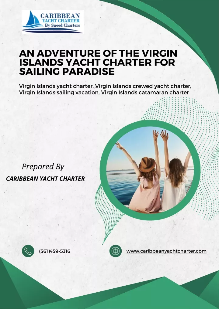 an adventure of the virgin islands yacht charter