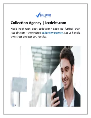 Collection Agency  Iccdebt.com