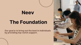 Neev The Foundation: Best JEE, NEET Coaching Center In Sonipat