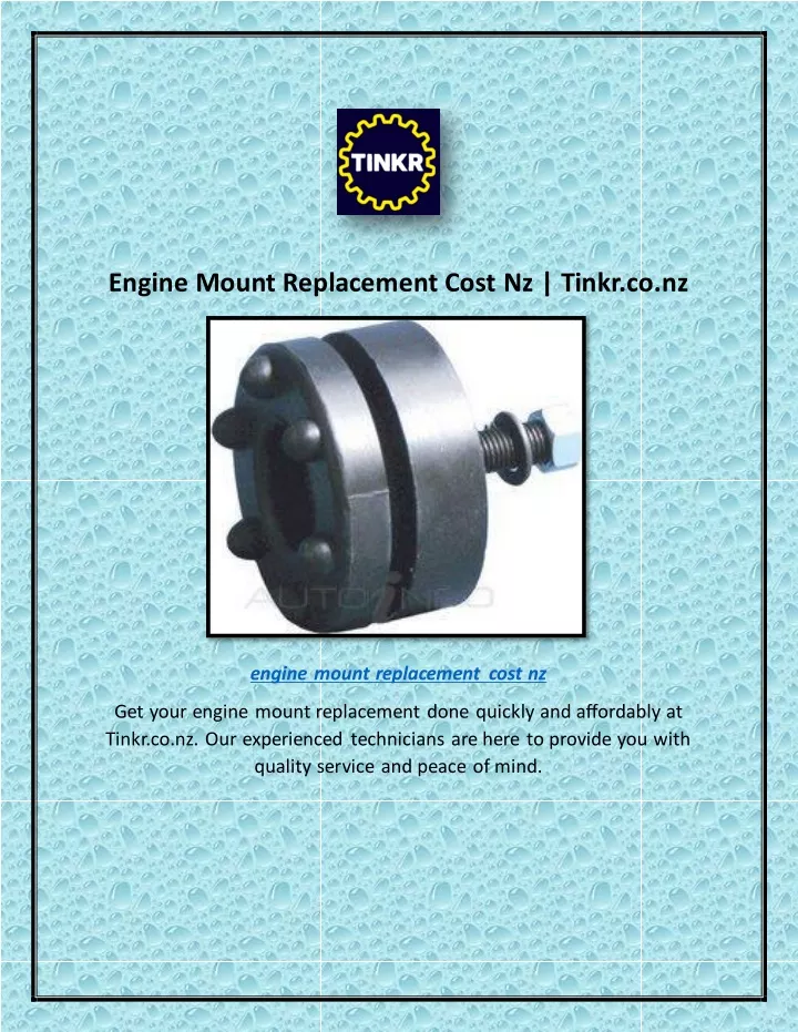 engine mount replacement cost nz tinkr co nz