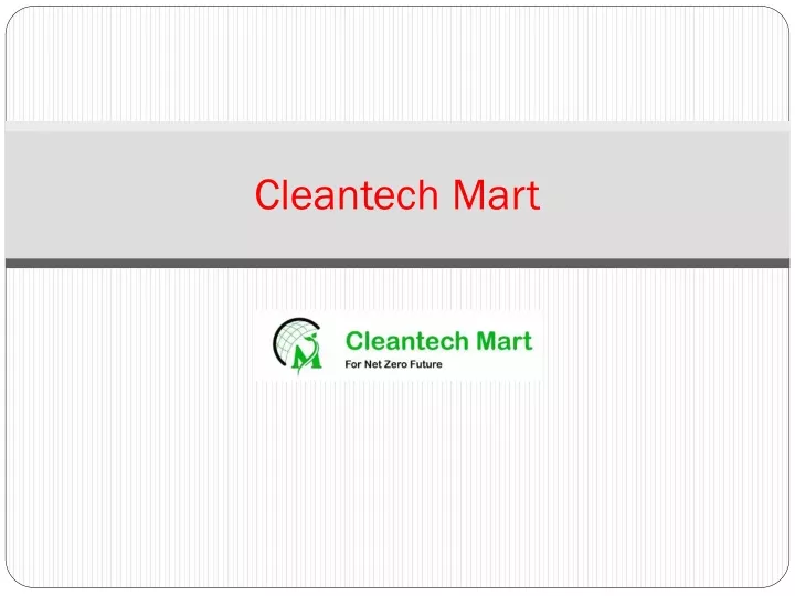 cleantech mart