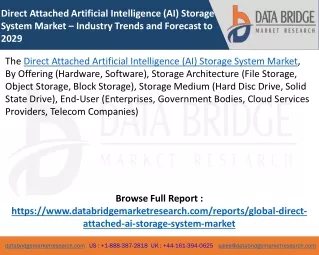 direct attached artificial intelligence