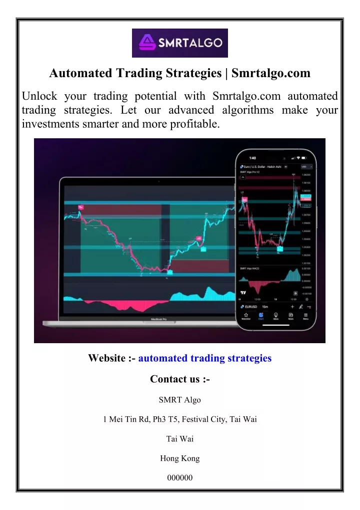 automated trading strategies smrtalgo com