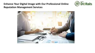 Enhance Your Digital Image with Our Professional Online Reputation Management Services