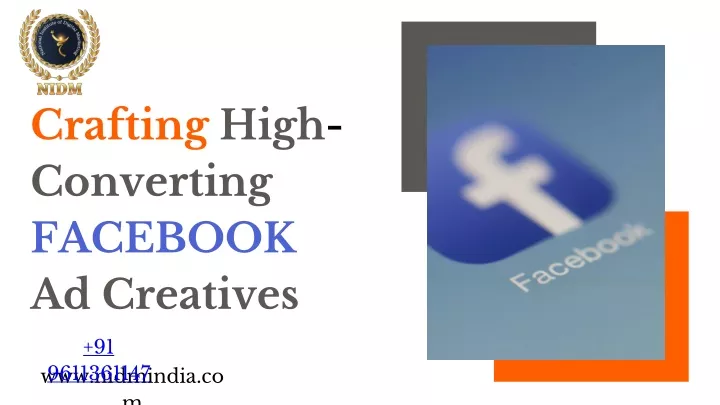 crafting high converting facebook ad creatives