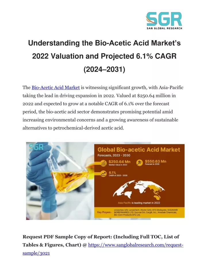 understanding the bio acetic acid market s