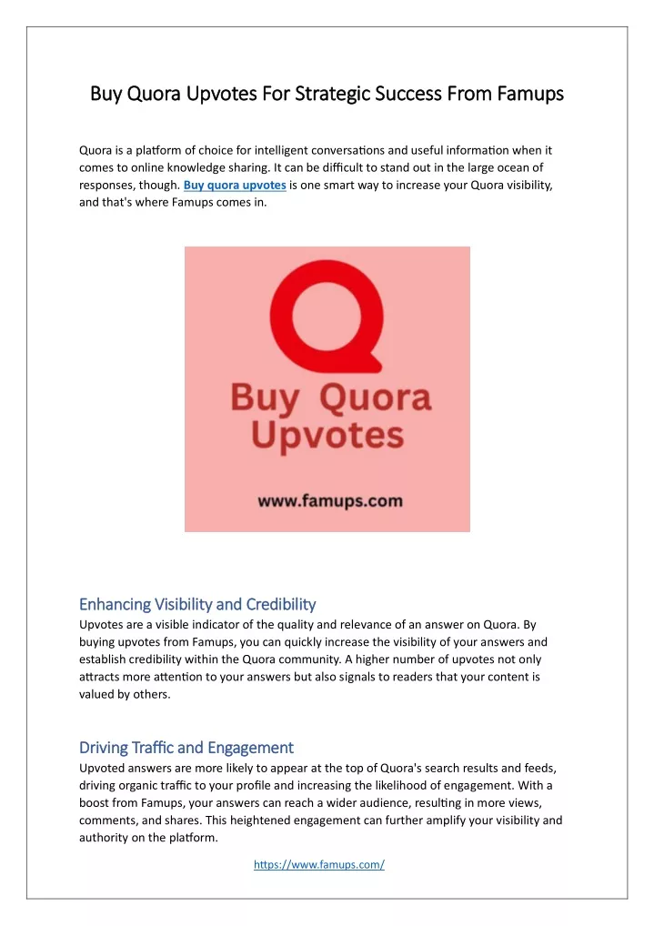 buy quora upvotes for strategic success from