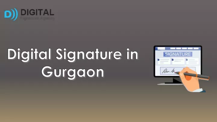 digital signature in gurgaon