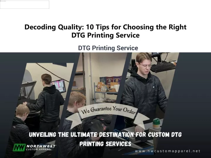 decoding quality 10 tips for choosing the right dtg printing service