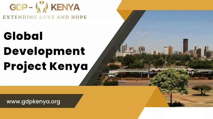 global development project kenya