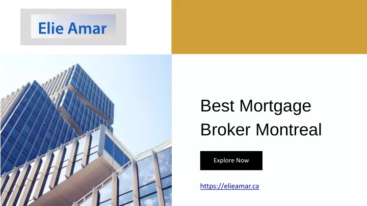 best mortgage broker montreal