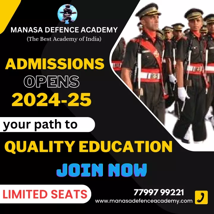 manasa defence academy the best academy of india