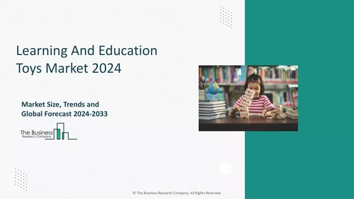 learning and education toys market 2024