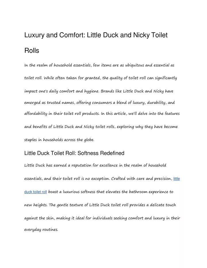 luxury and comfort little duck and nicky toilet