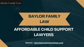 AFFORDABLE CHILD SUPPORTLAWYERS