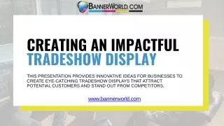 10 Ideas to make your Tradeshow Booth Stand Out!