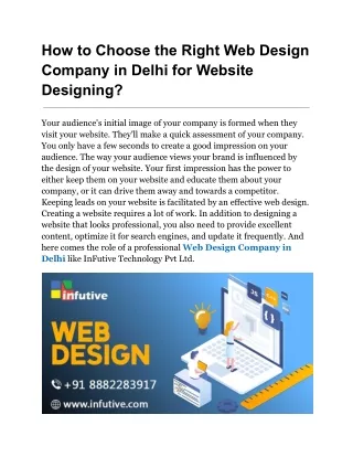 Web Design Company in Delhi