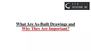 What Are As-Built Drawings and Why They Are Important?
