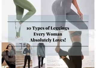 10 types of black leggings