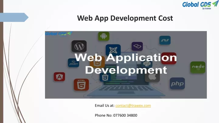 web app development cost